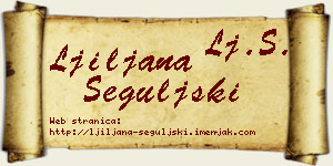 Ljiljana Šeguljski vizit kartica